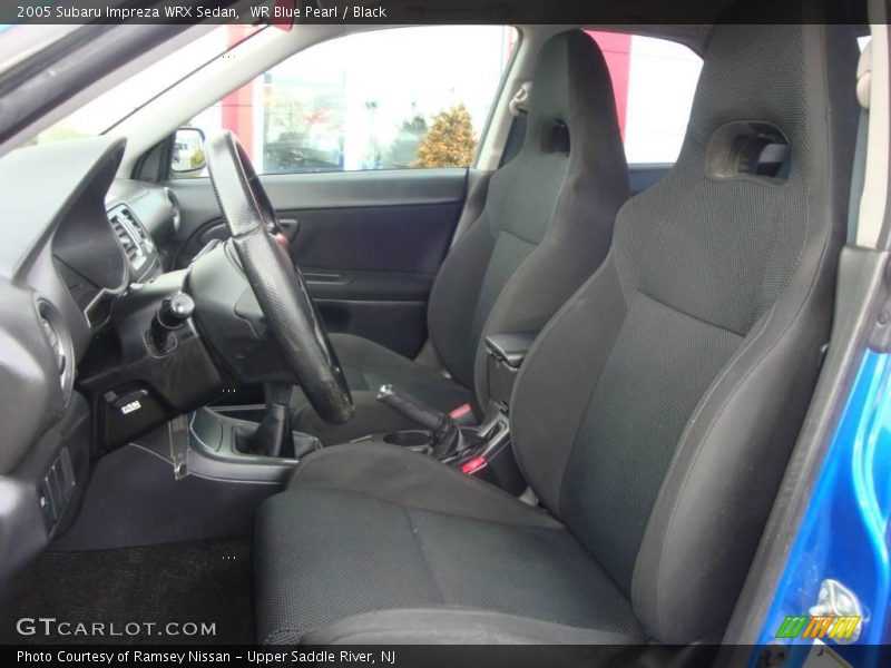 WR Blue Pearl / Black 2005 Subaru Impreza WRX Sedan