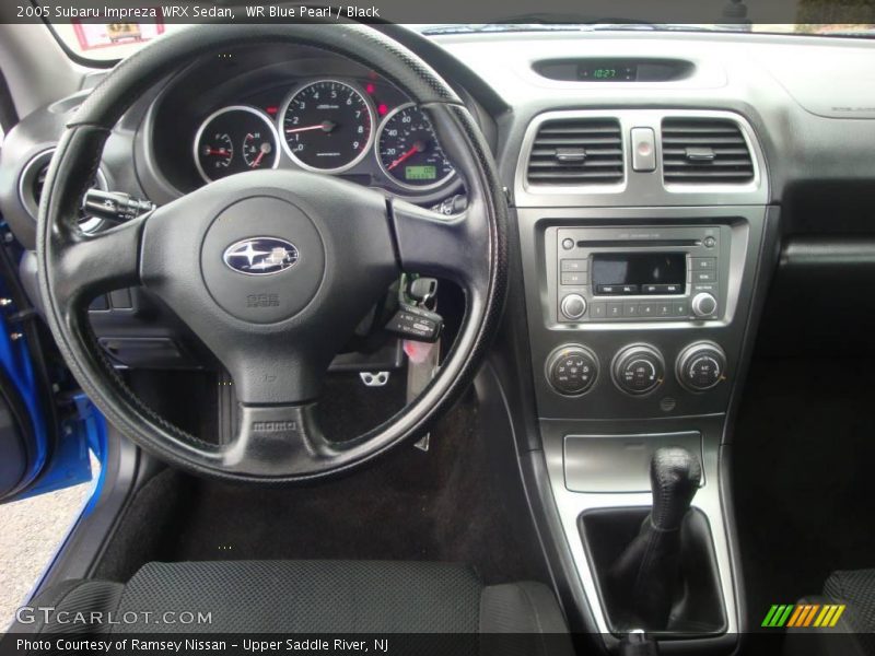 WR Blue Pearl / Black 2005 Subaru Impreza WRX Sedan