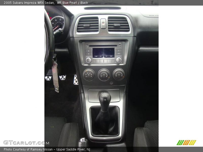 WR Blue Pearl / Black 2005 Subaru Impreza WRX Sedan