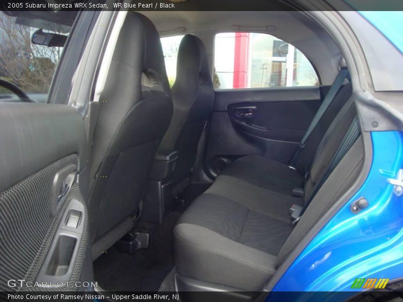 WR Blue Pearl / Black 2005 Subaru Impreza WRX Sedan