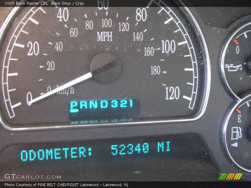 Black Onyx / Gray 2005 Buick Rainier CXL