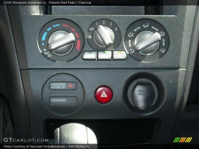 Pheonix Red Pearl / Charcoal 2006 Mitsubishi Outlander LS
