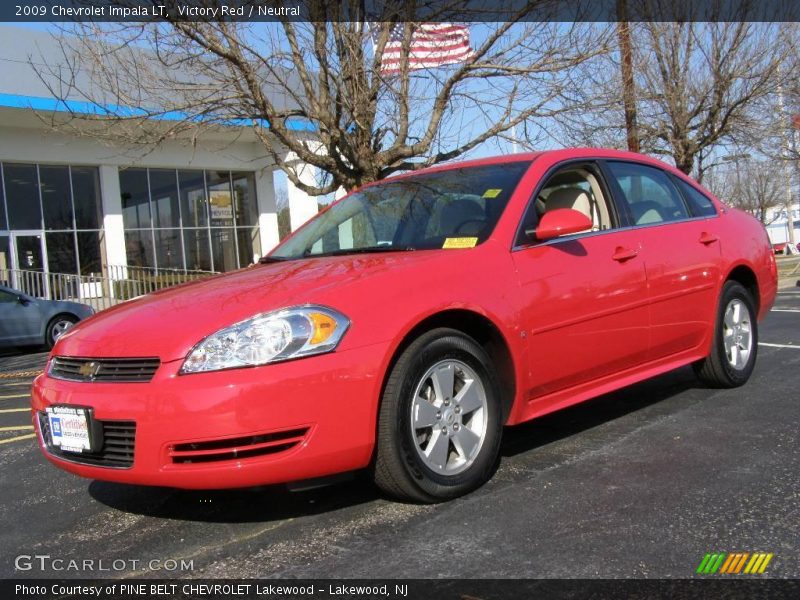 Victory Red / Neutral 2009 Chevrolet Impala LT