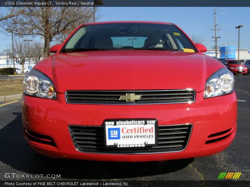 Victory Red / Neutral 2009 Chevrolet Impala LT