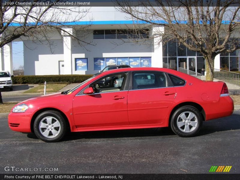 Victory Red / Neutral 2009 Chevrolet Impala LT