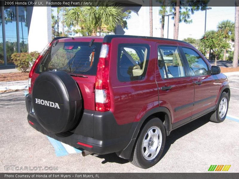 Redondo Red Pearl / Ivory 2006 Honda CR-V LX