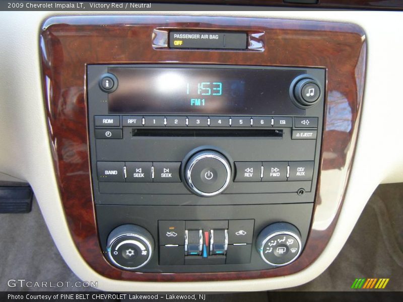 Victory Red / Neutral 2009 Chevrolet Impala LT