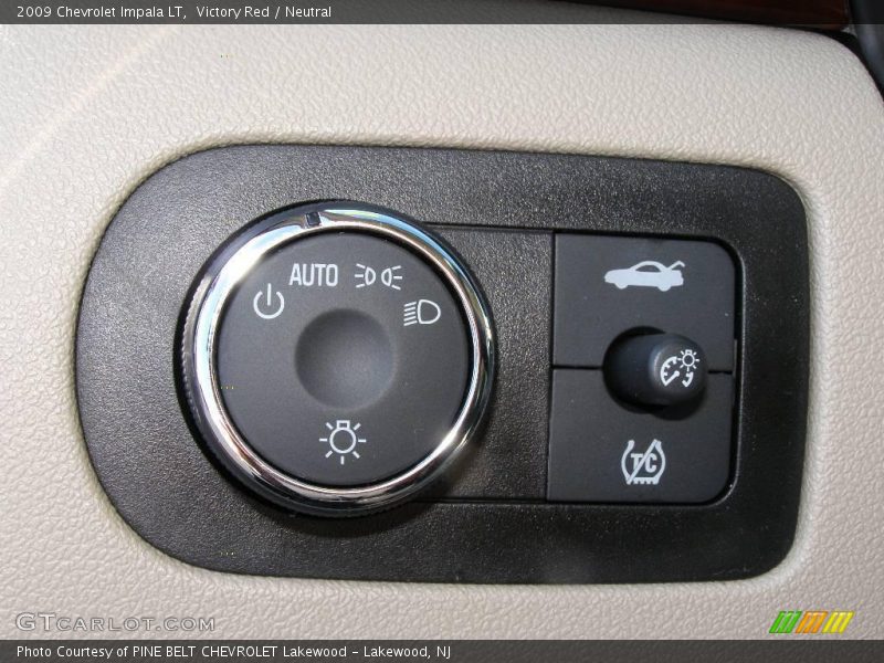 Victory Red / Neutral 2009 Chevrolet Impala LT