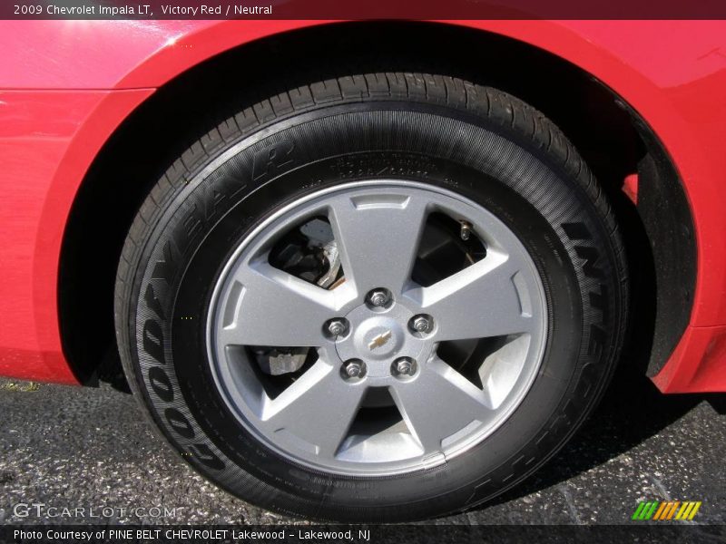 Victory Red / Neutral 2009 Chevrolet Impala LT