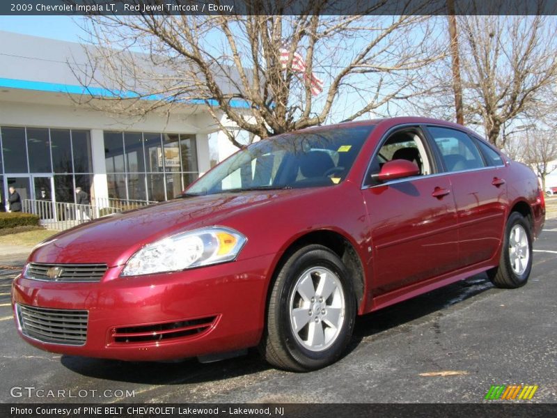 Red Jewel Tintcoat / Ebony 2009 Chevrolet Impala LT