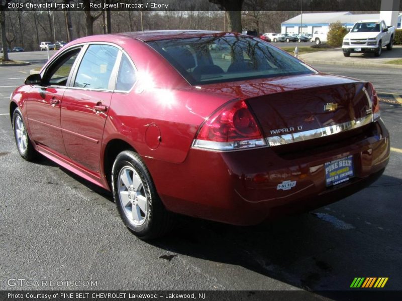 Red Jewel Tintcoat / Ebony 2009 Chevrolet Impala LT