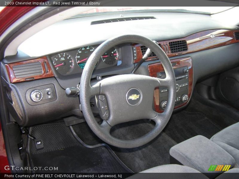 Red Jewel Tintcoat / Ebony 2009 Chevrolet Impala LT