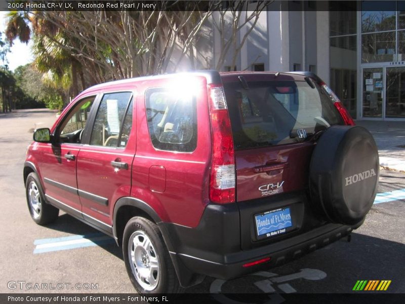 Redondo Red Pearl / Ivory 2006 Honda CR-V LX