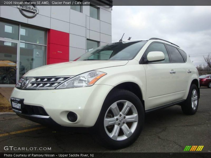 Glacier Pearl / Cafe Latte 2006 Nissan Murano SE AWD