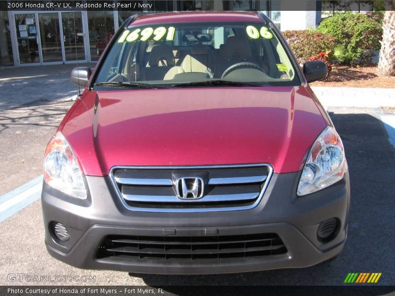 Redondo Red Pearl / Ivory 2006 Honda CR-V LX