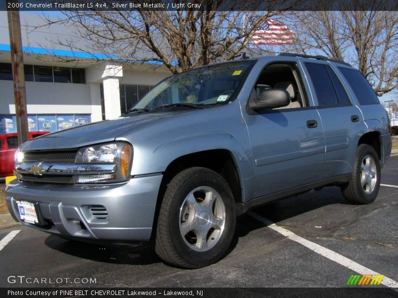 Silver Blue Metallic / Light Gray 2006 Chevrolet TrailBlazer LS 4x4