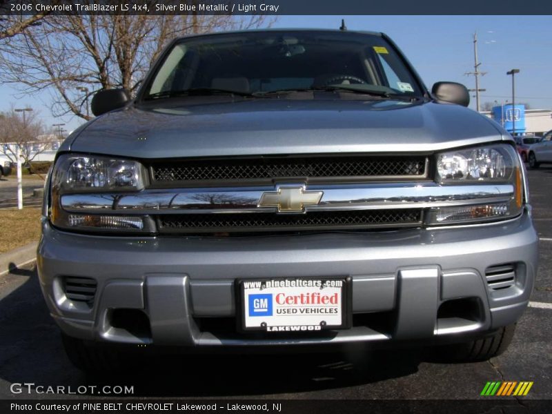 Silver Blue Metallic / Light Gray 2006 Chevrolet TrailBlazer LS 4x4