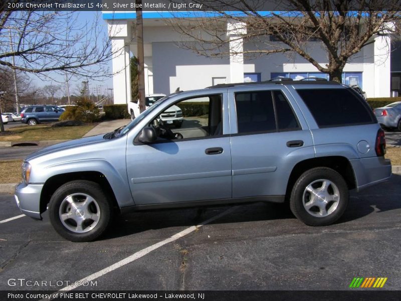 Silver Blue Metallic / Light Gray 2006 Chevrolet TrailBlazer LS 4x4