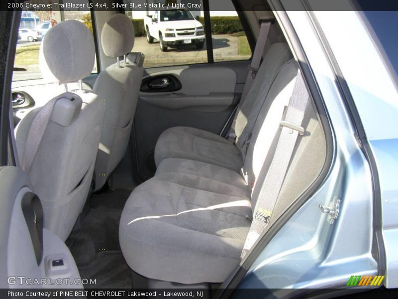 Silver Blue Metallic / Light Gray 2006 Chevrolet TrailBlazer LS 4x4