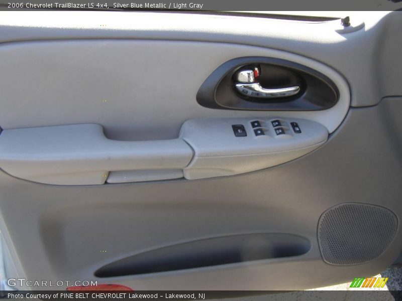 Silver Blue Metallic / Light Gray 2006 Chevrolet TrailBlazer LS 4x4