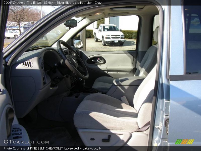 Silver Blue Metallic / Light Gray 2006 Chevrolet TrailBlazer LS 4x4