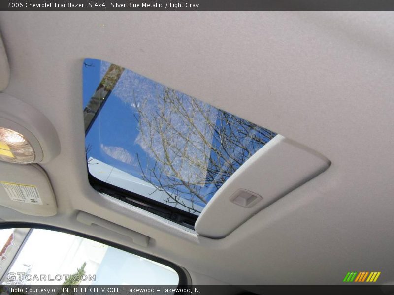 Silver Blue Metallic / Light Gray 2006 Chevrolet TrailBlazer LS 4x4