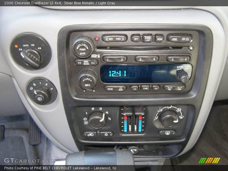 Silver Blue Metallic / Light Gray 2006 Chevrolet TrailBlazer LS 4x4