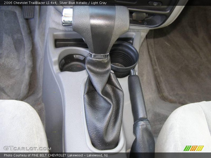 Silver Blue Metallic / Light Gray 2006 Chevrolet TrailBlazer LS 4x4