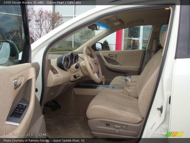 Glacier Pearl / Cafe Latte 2006 Nissan Murano SE AWD