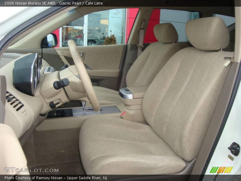 Glacier Pearl / Cafe Latte 2006 Nissan Murano SE AWD