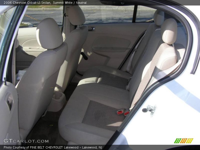 Summit White / Neutral 2006 Chevrolet Cobalt LS Sedan
