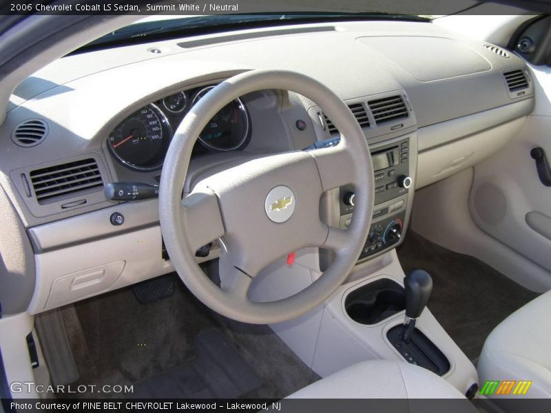 Summit White / Neutral 2006 Chevrolet Cobalt LS Sedan