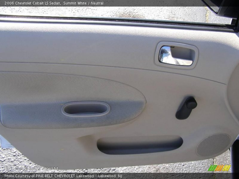 Summit White / Neutral 2006 Chevrolet Cobalt LS Sedan