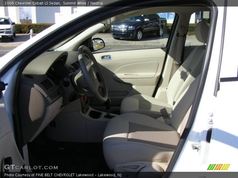 Summit White / Neutral 2006 Chevrolet Cobalt LS Sedan