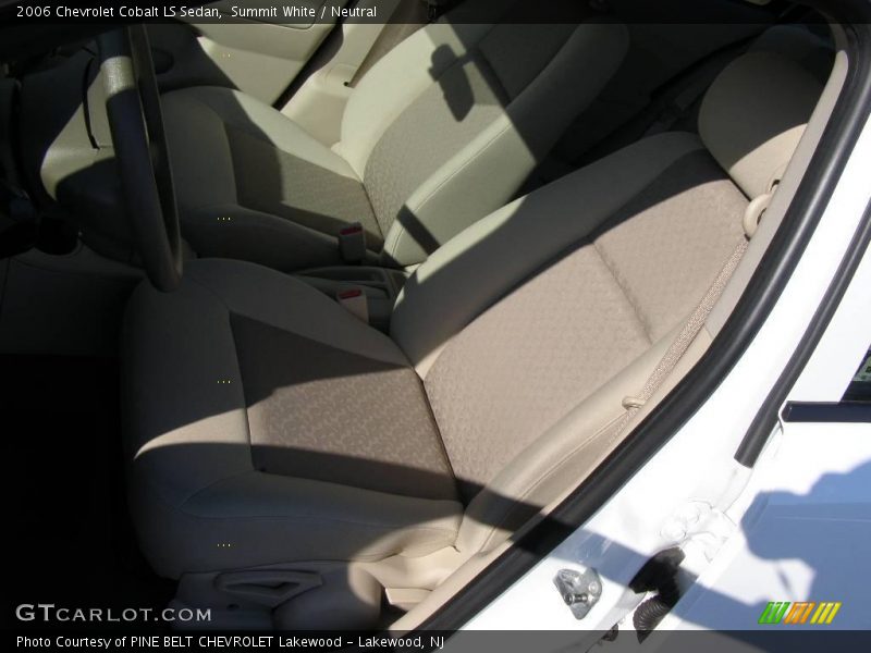 Summit White / Neutral 2006 Chevrolet Cobalt LS Sedan