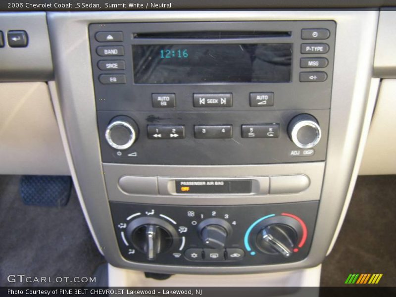 Summit White / Neutral 2006 Chevrolet Cobalt LS Sedan