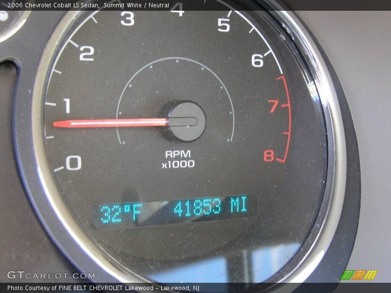 Summit White / Neutral 2006 Chevrolet Cobalt LS Sedan
