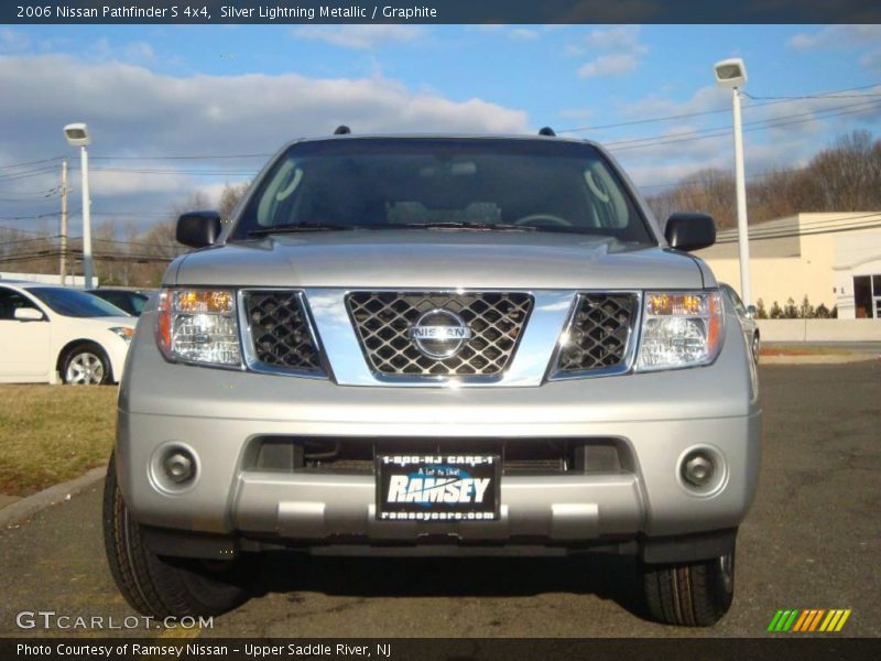 Silver Lightning Metallic / Graphite 2006 Nissan Pathfinder S 4x4