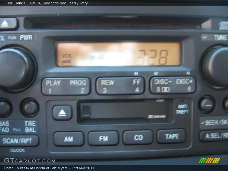 Redondo Red Pearl / Ivory 2006 Honda CR-V LX