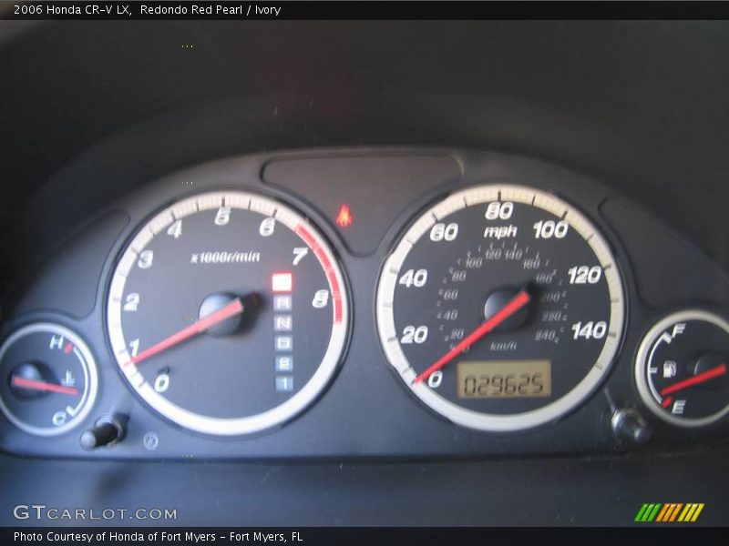 Redondo Red Pearl / Ivory 2006 Honda CR-V LX
