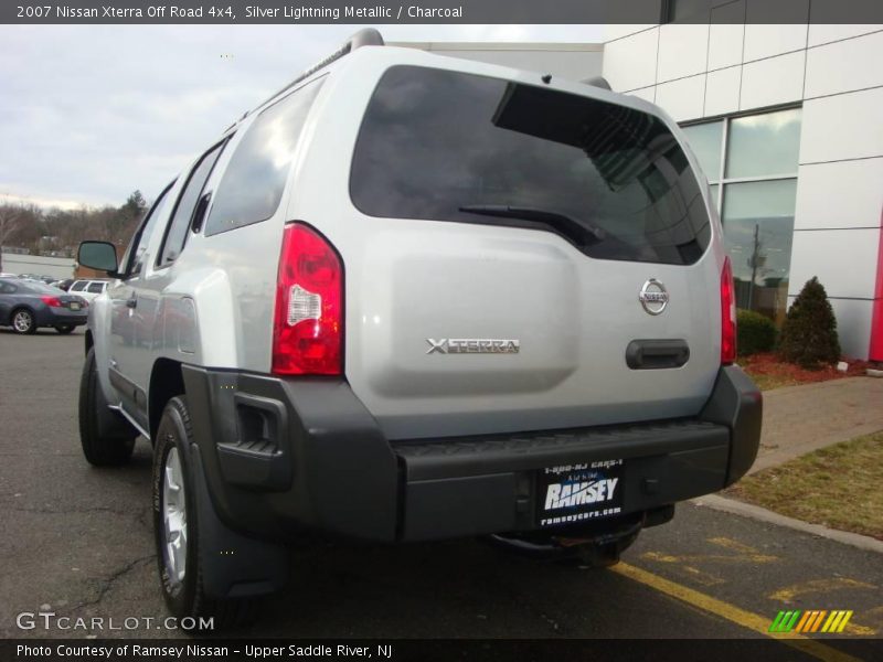Silver Lightning Metallic / Charcoal 2007 Nissan Xterra Off Road 4x4
