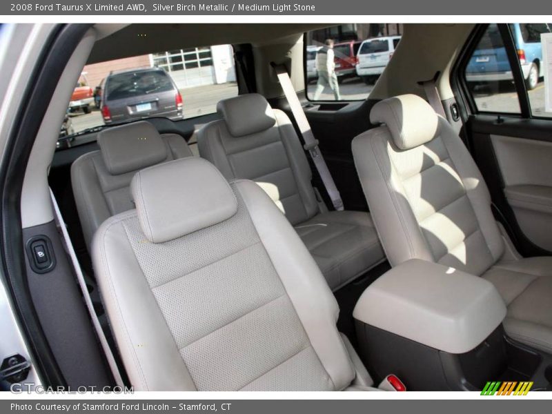 Silver Birch Metallic / Medium Light Stone 2008 Ford Taurus X Limited AWD