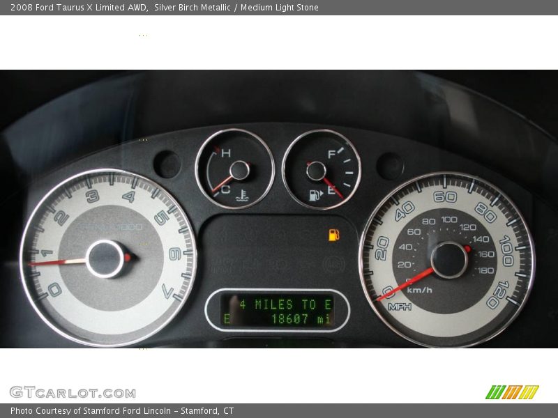 Silver Birch Metallic / Medium Light Stone 2008 Ford Taurus X Limited AWD