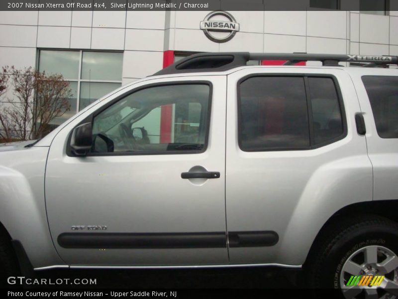 Silver Lightning Metallic / Charcoal 2007 Nissan Xterra Off Road 4x4