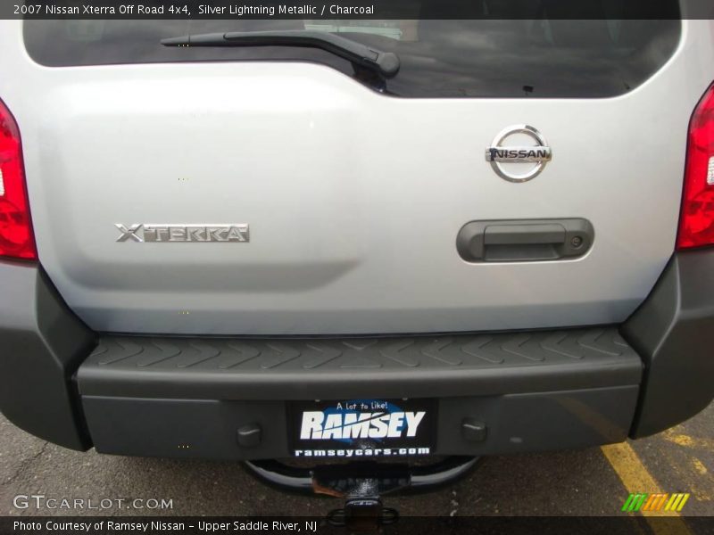Silver Lightning Metallic / Charcoal 2007 Nissan Xterra Off Road 4x4