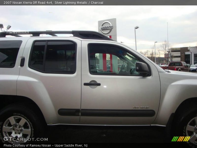 Silver Lightning Metallic / Charcoal 2007 Nissan Xterra Off Road 4x4