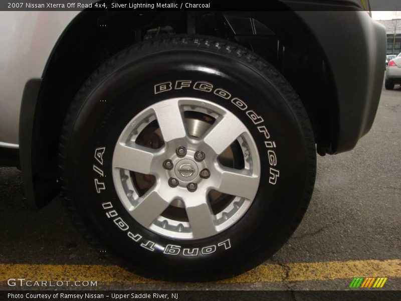 Silver Lightning Metallic / Charcoal 2007 Nissan Xterra Off Road 4x4