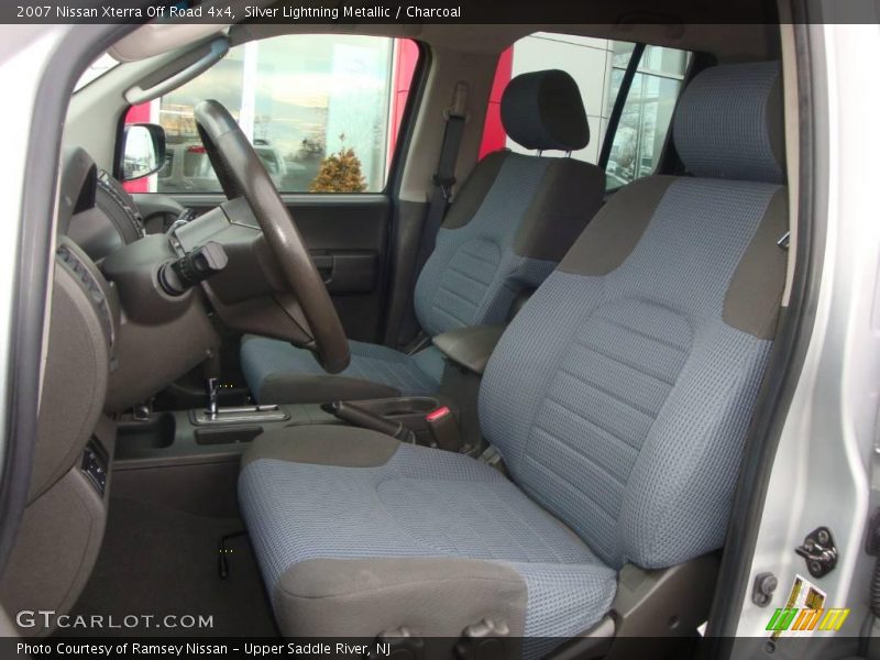 Silver Lightning Metallic / Charcoal 2007 Nissan Xterra Off Road 4x4