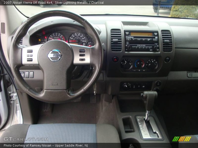 Silver Lightning Metallic / Charcoal 2007 Nissan Xterra Off Road 4x4