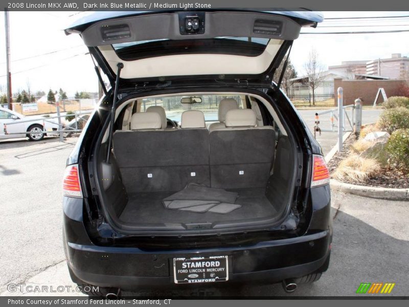 Dark Ink Blue Metallic / Medium Light Stone 2008 Lincoln MKX AWD
